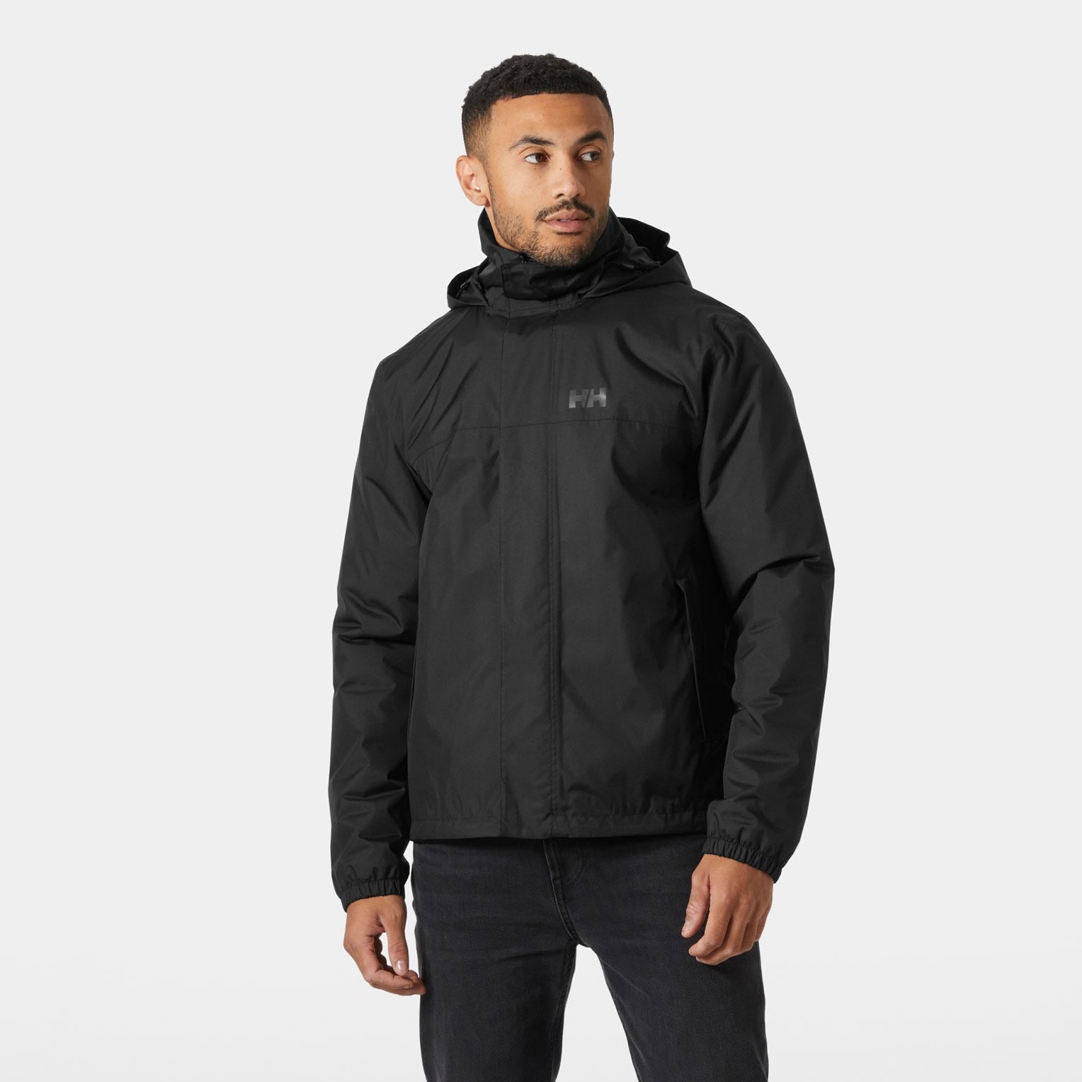 Men's Vancouver Insulated Rain Jacket - 990 BLACK