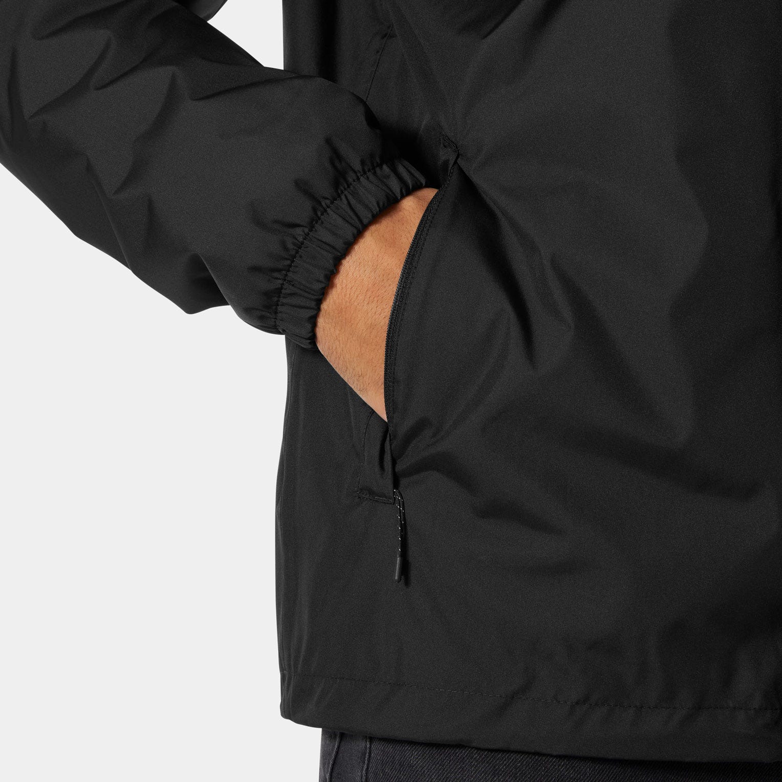Men's Vancouver Insulated Rain Jacket - 990 BLACK
