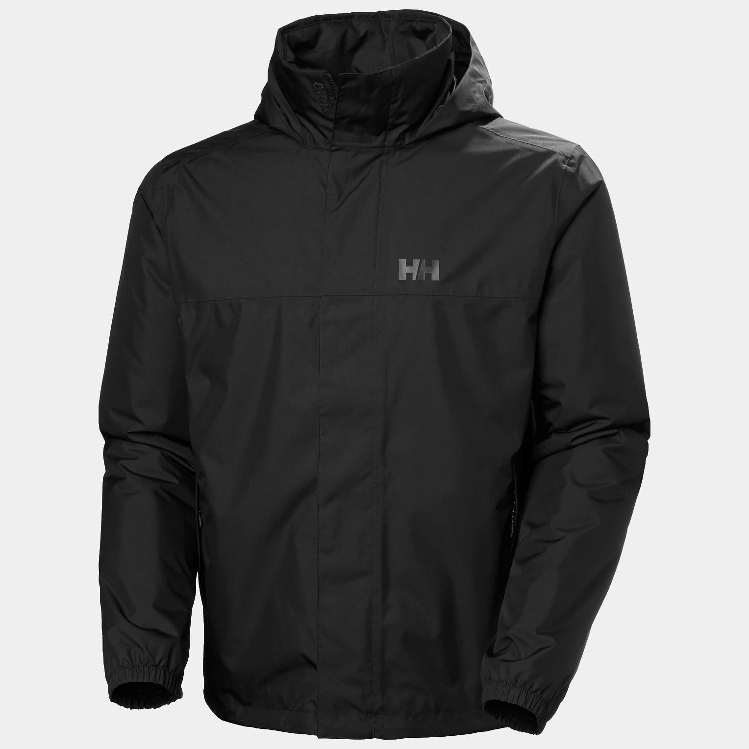 Men's Vancouver Insulated Rain Jacket - 990 BLACK