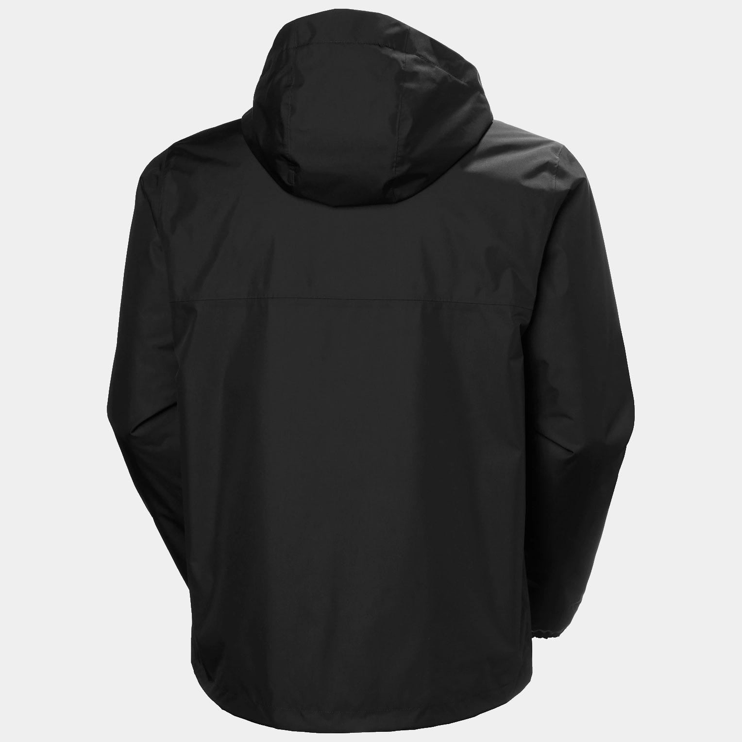 Men's Vancouver Insulated Rain Jacket - 990 BLACK