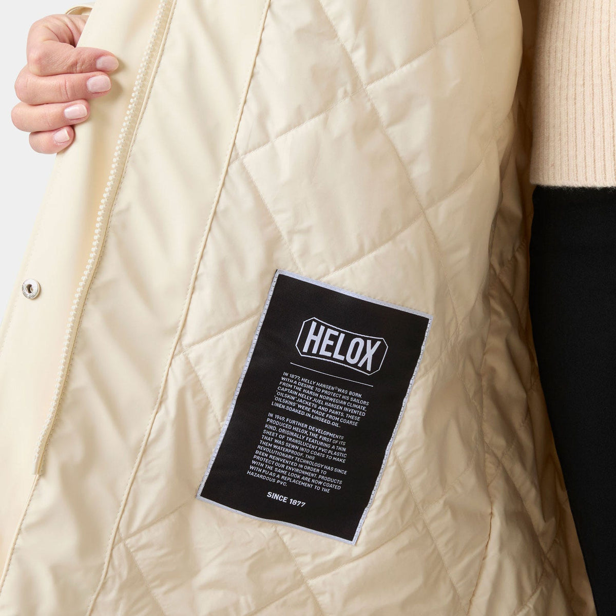 Women’s Moss Insulated PU Coat - 034 CREAM