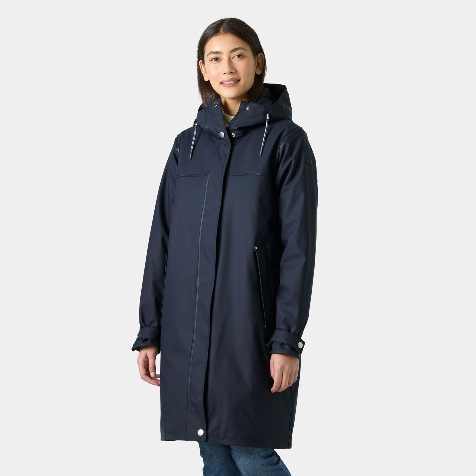 Women’s Moss Insulated PU Coat - 597 NAVY