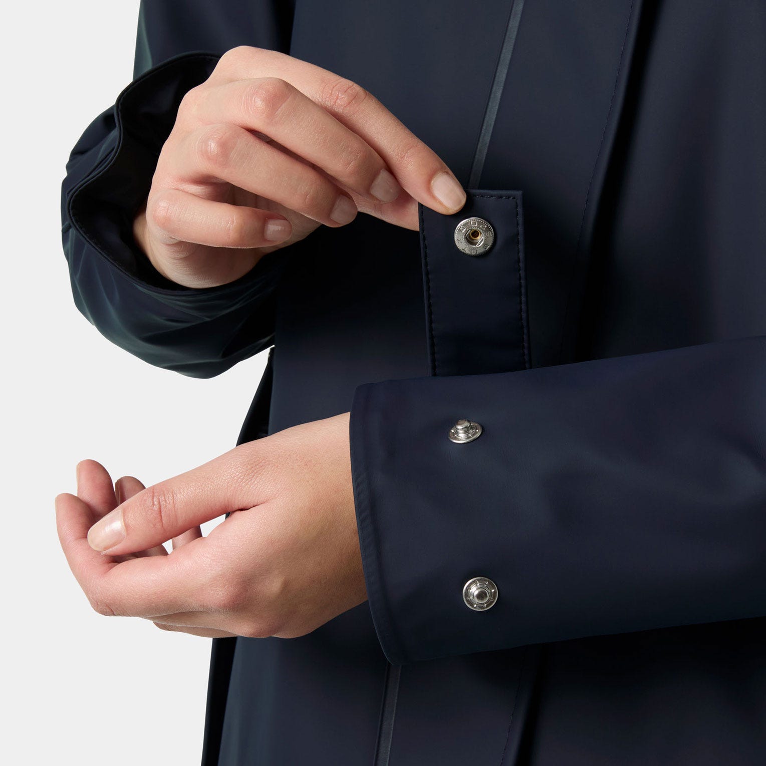 Women’s Moss Insulated PU Coat - 597 NAVY