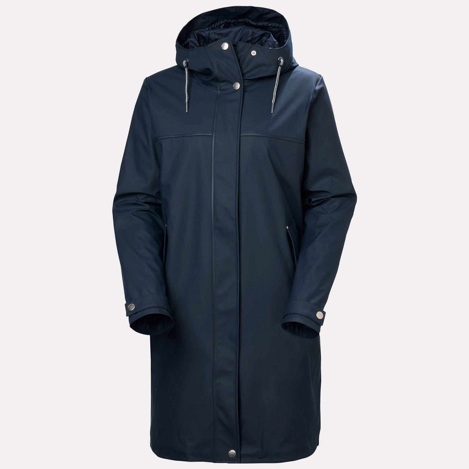 Women’s Moss Insulated PU Coat - 597 NAVY