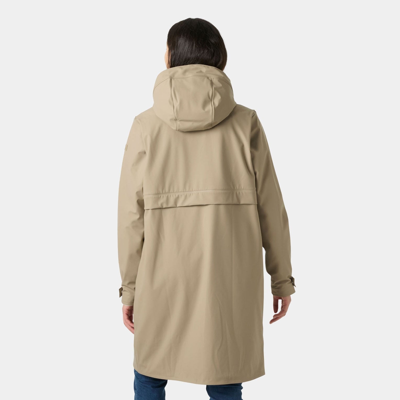 Women’s Moss Insulated PU Coat - 757 PEBBLE