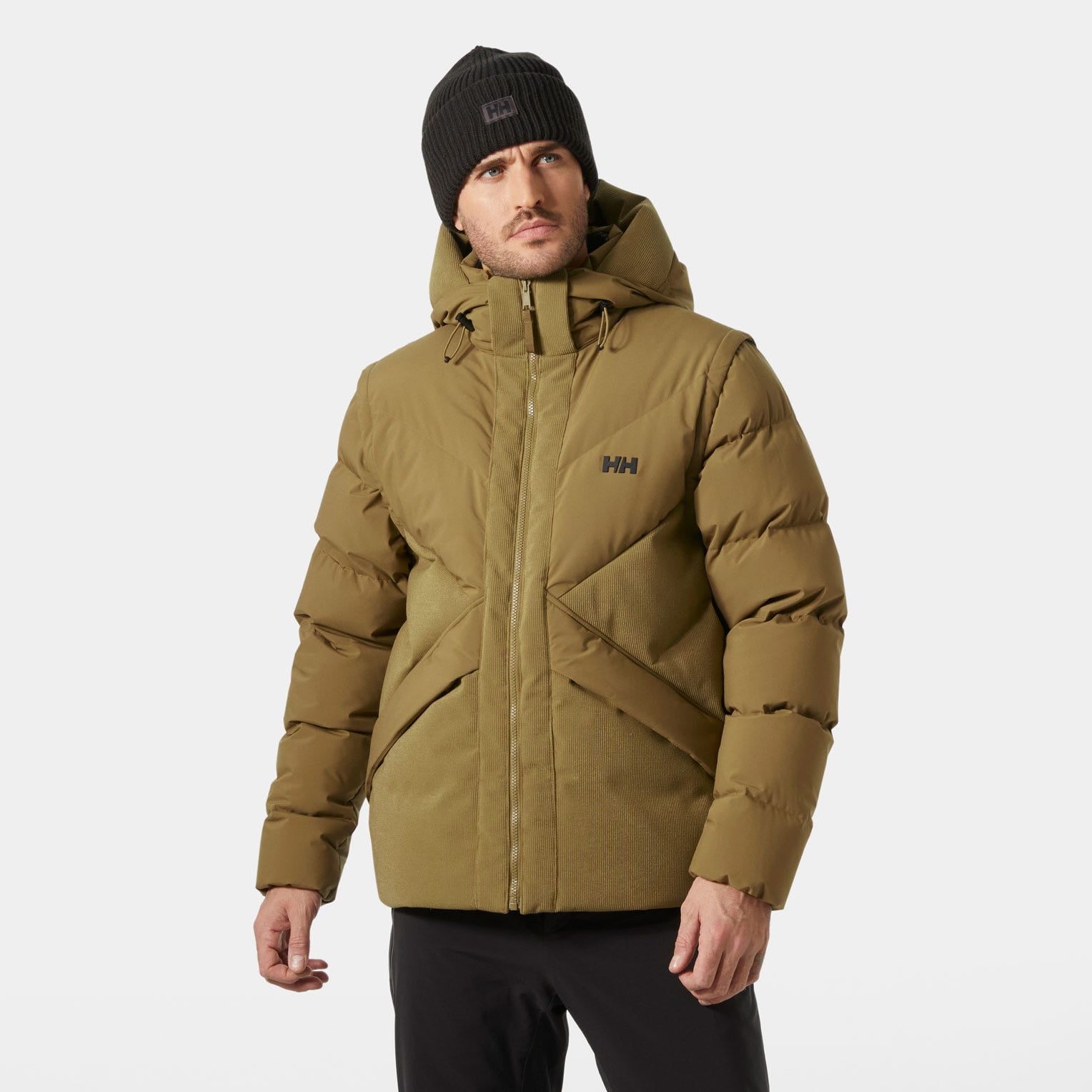 Men's Village Modular Down Jacket - 718 SEPIA