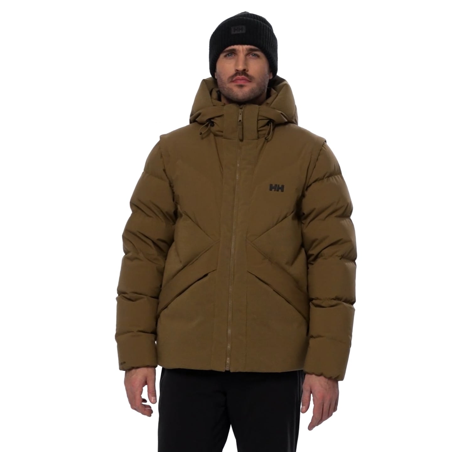 Men's Village Modular Down Jacket - 718 SEPIA