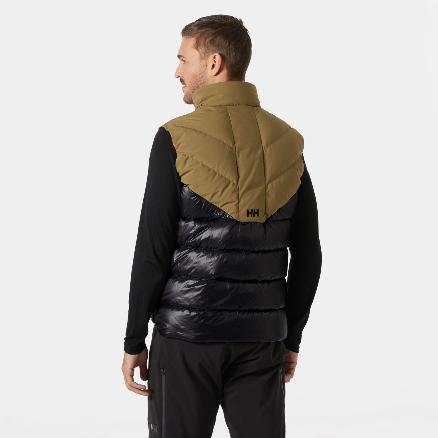 Men's Village Puffy Vest - 718 SEPIA