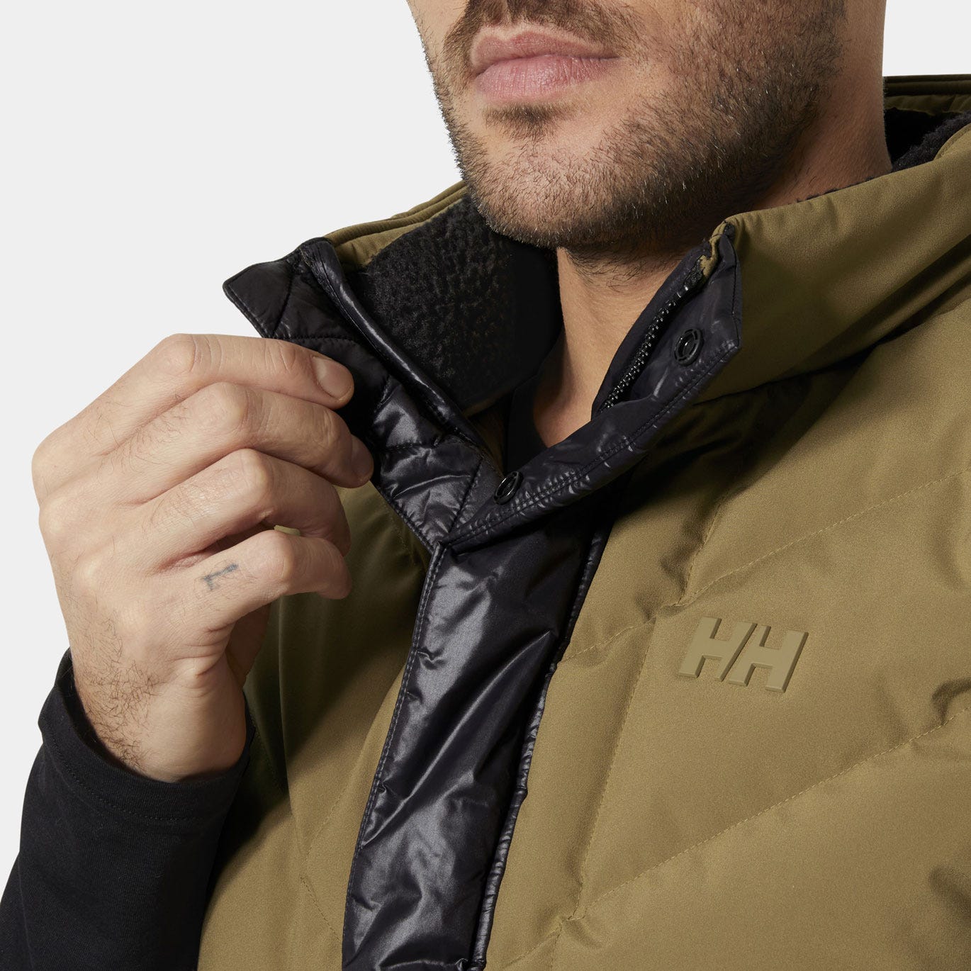 Men's Village Puffy Vest - 718 SEPIA