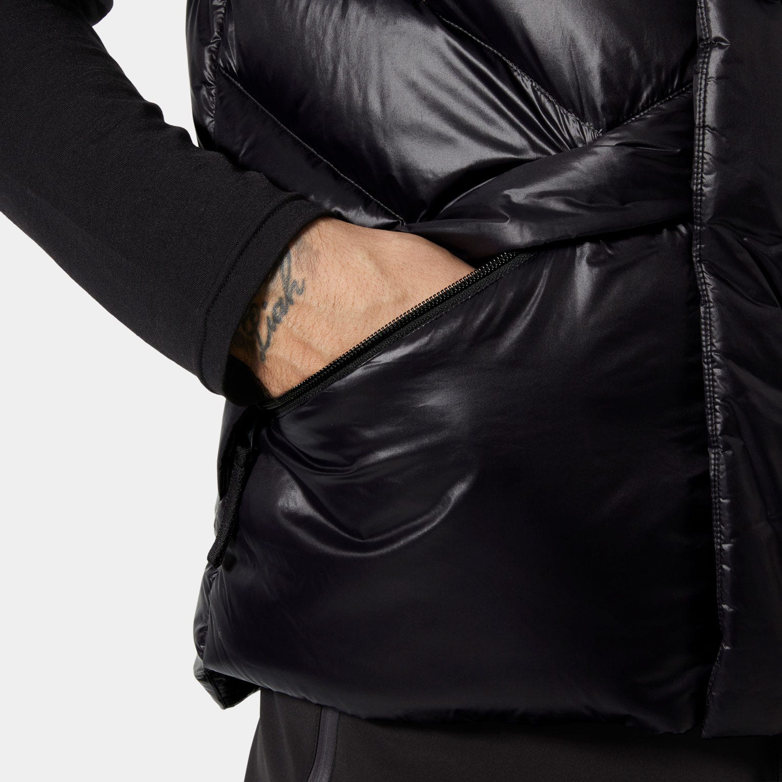 Men's Village Puffy Vest - 718 SEPIA