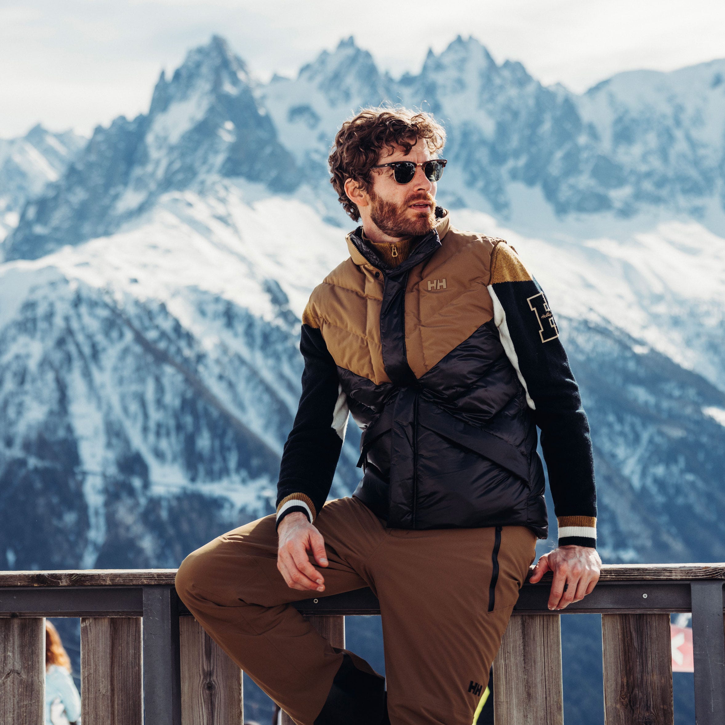 Men's Village Puffy Vest - 718 SEPIA