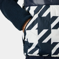 Men's Village Hybrid Jacket - 597 NAVY HOUNDSTOOTH AOP