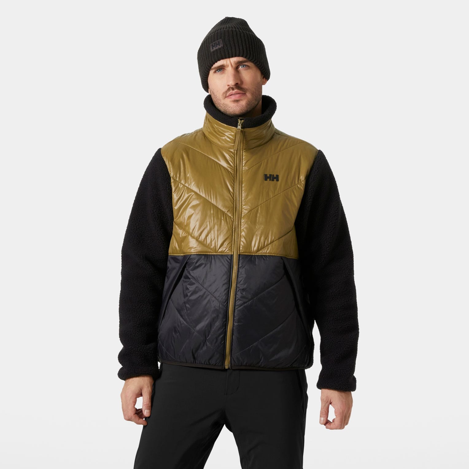 Men's Village Hybrid Jacket - 718 SEPIA