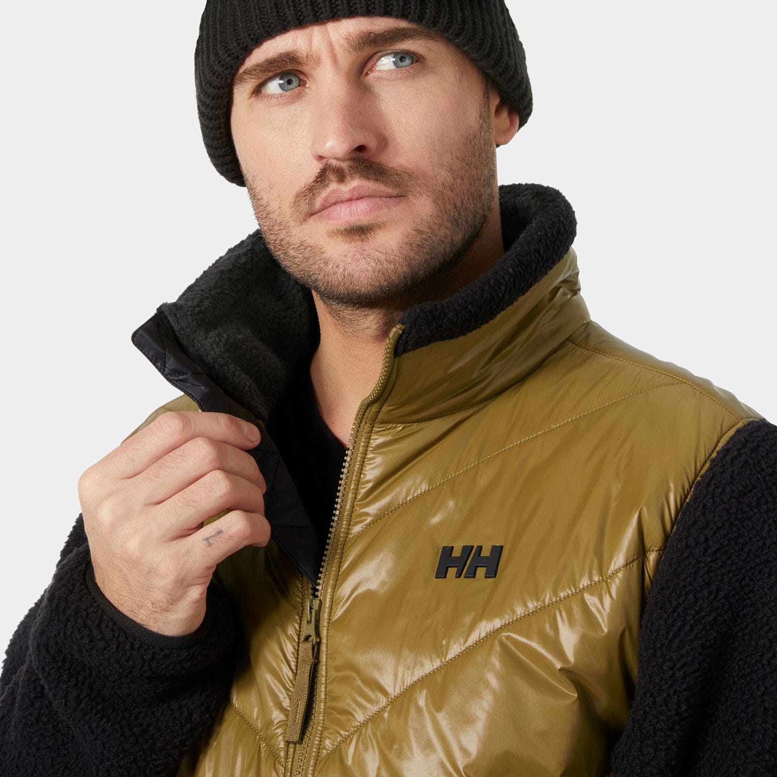 Men's Village Hybrid Jacket - 718 SEPIA