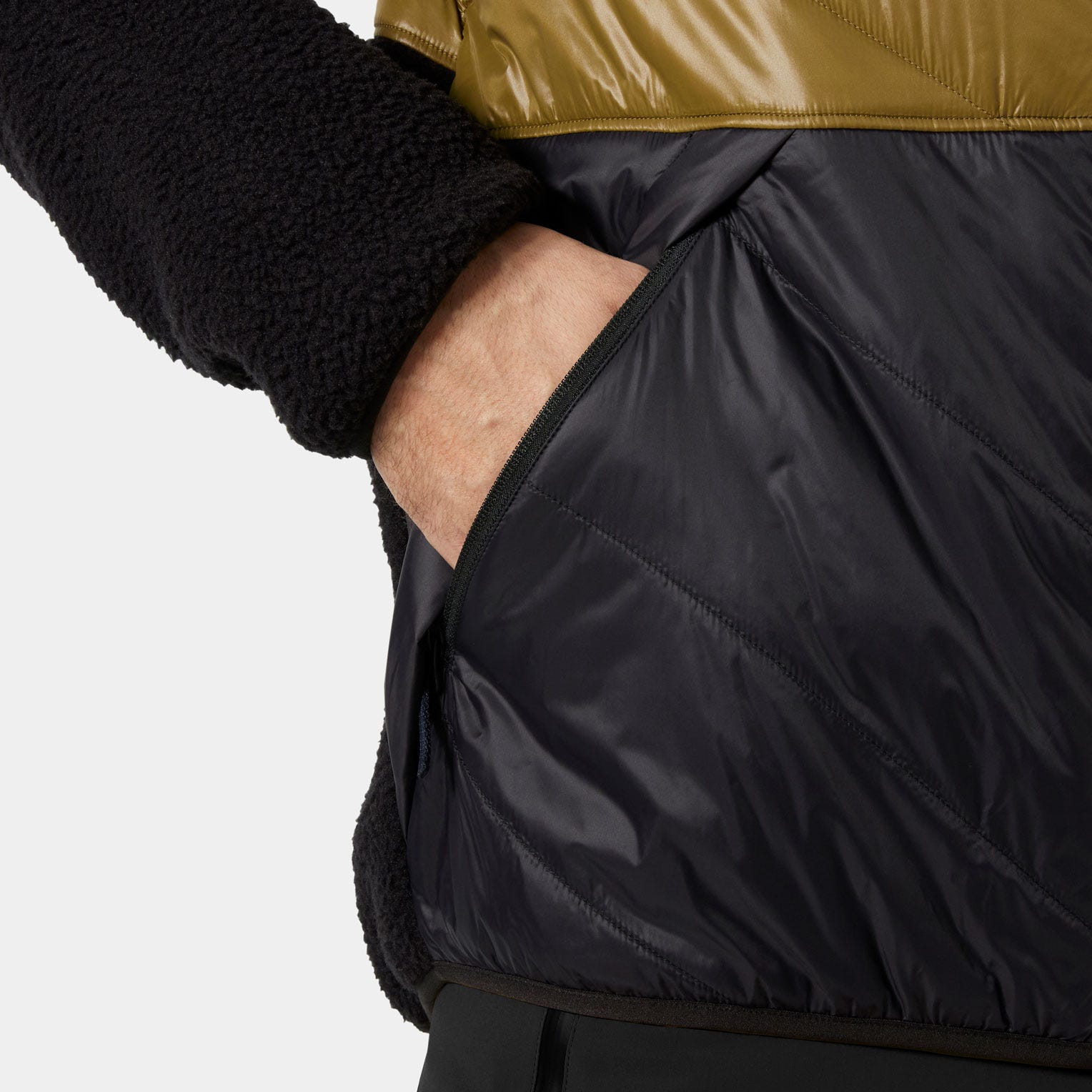 Men's Village Hybrid Jacket - 718 SEPIA