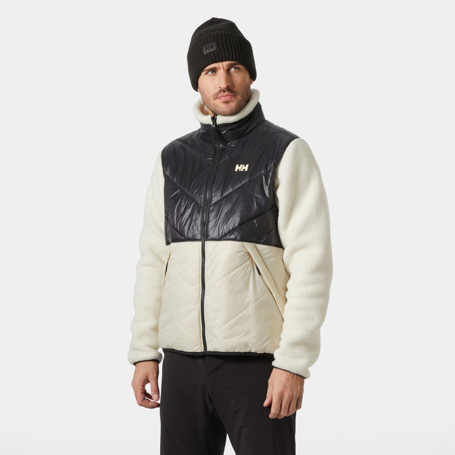 Men's Village Hybrid Jacket - 990 BLACK