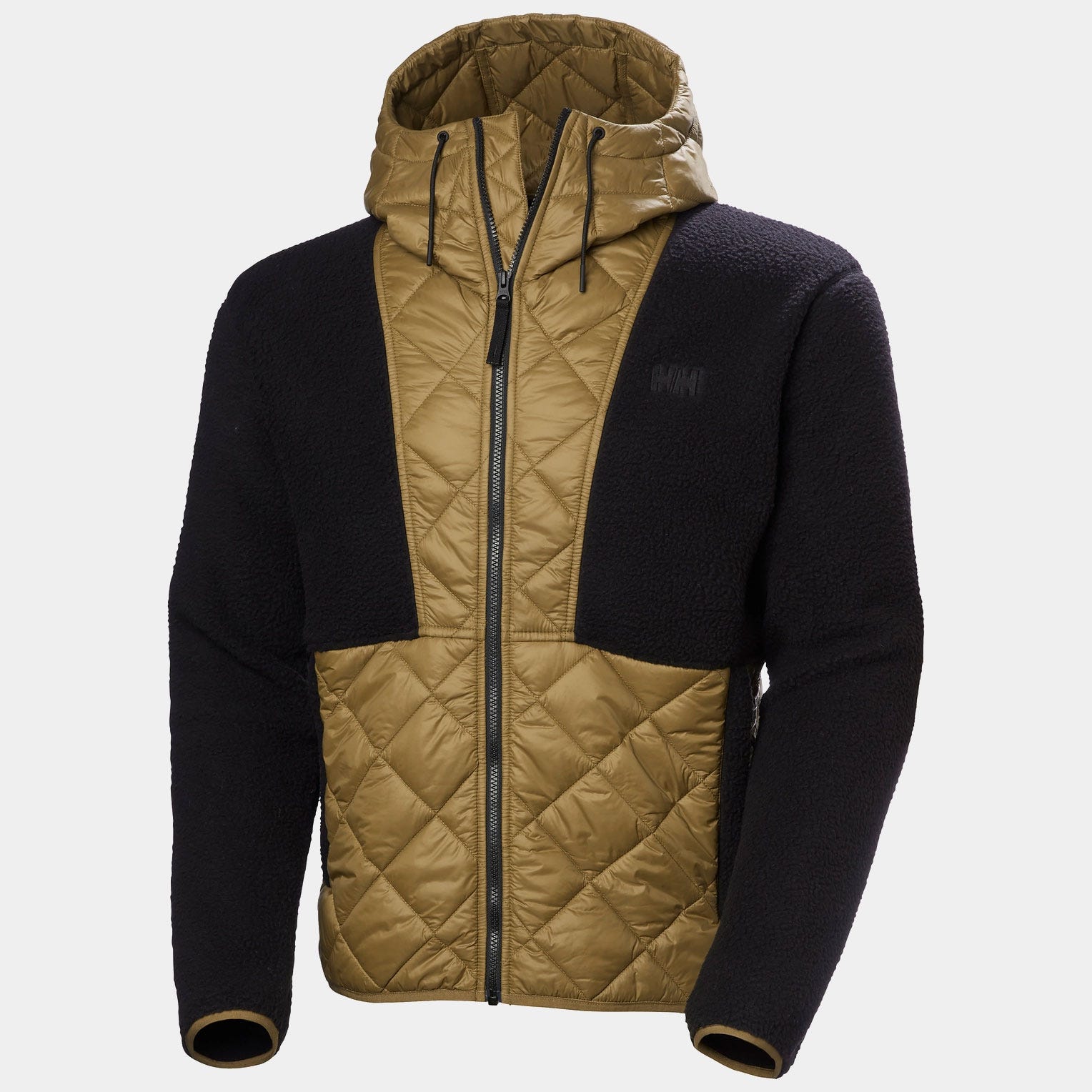 Men's Stowe Hooded Hybrid Jacket - 718 SEPIA