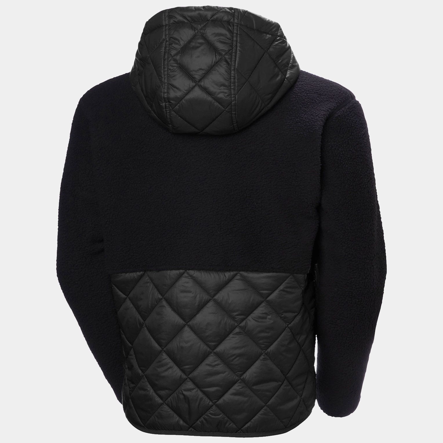 Men's Stowe Hooded Hybrid Jacket - 990 BLACK