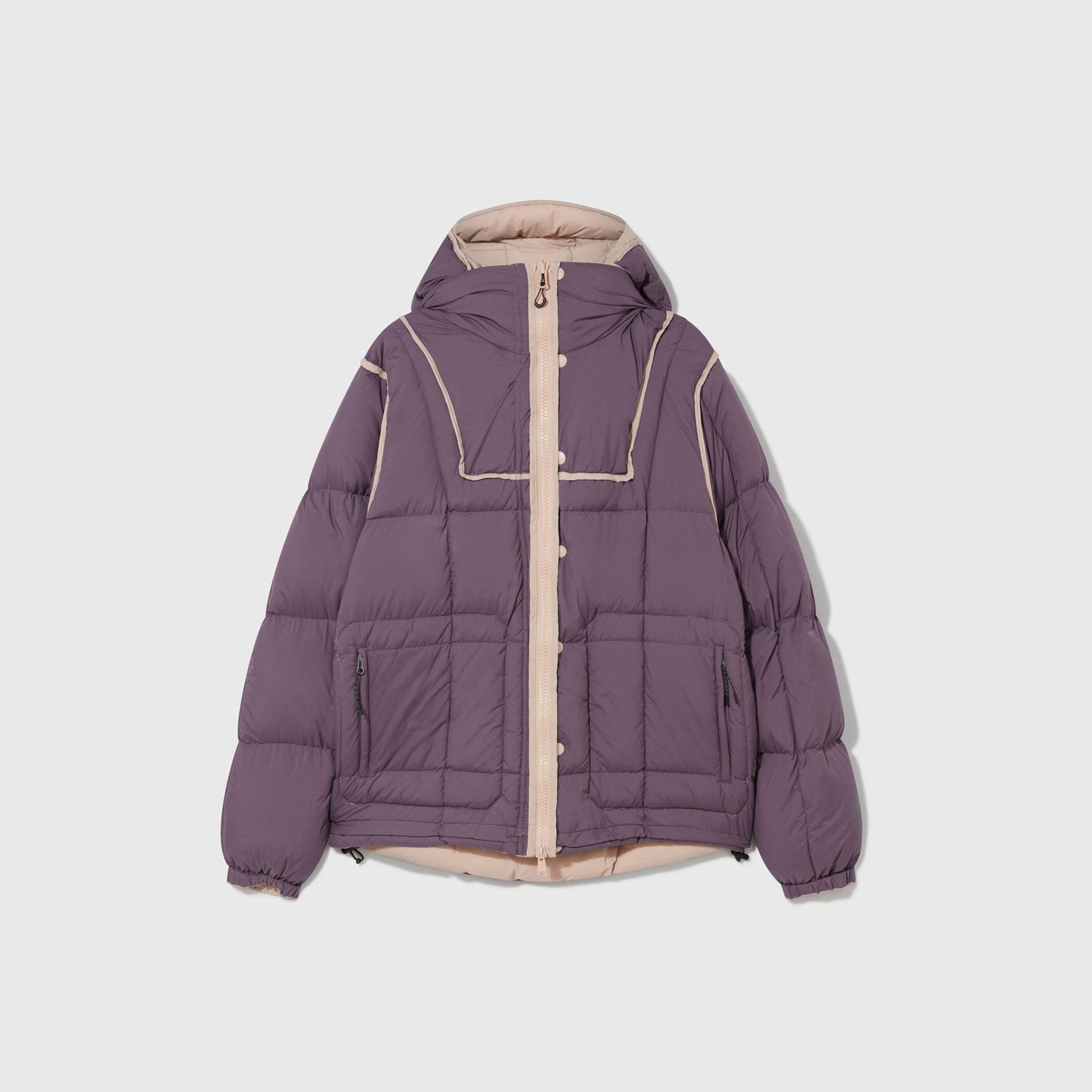 Unisex HH Archive Reversible Down Jacket - 786 TAUPE