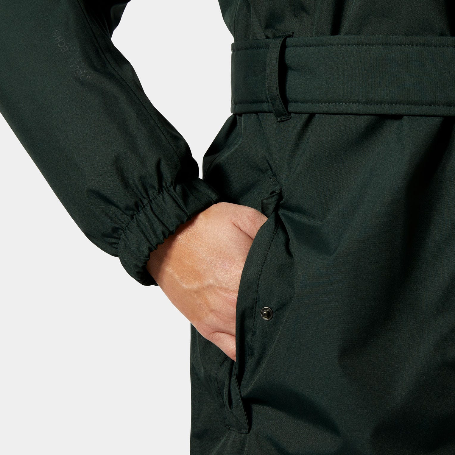 Women's HH Classic Insulated Trench - 418 DARK JUNGLE