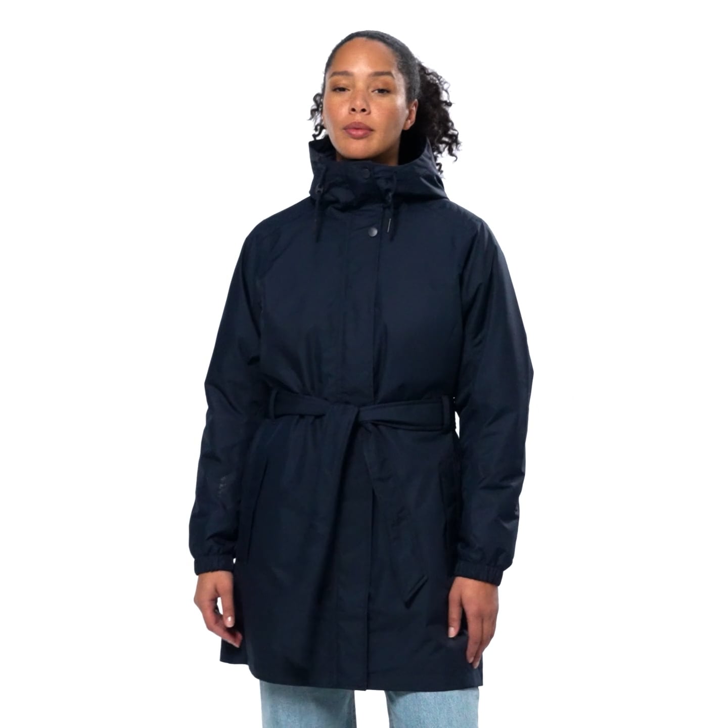 Women's HH Classic Insulated Trench - 597 NAVY