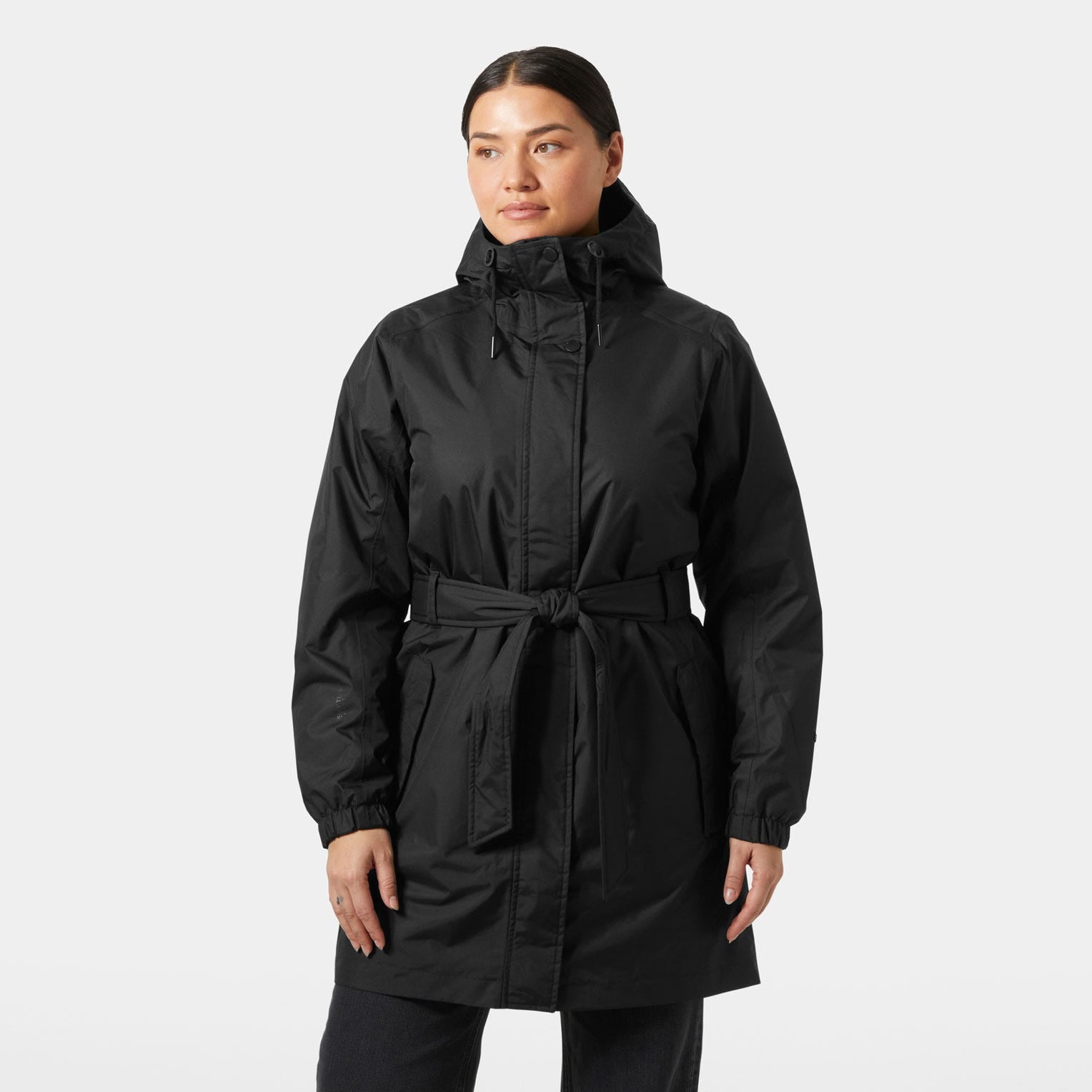 Women's HH Classic Insulated Trench - 990 BLACK