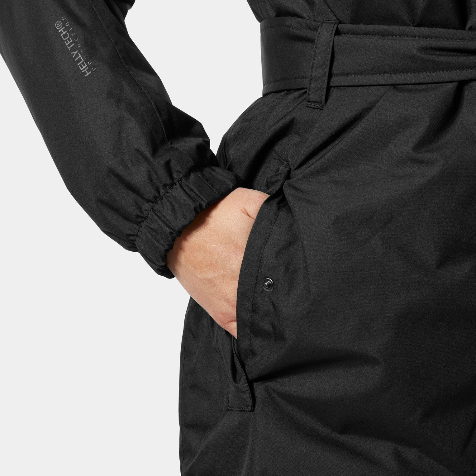 Women's HH Classic Insulated Trench - 990 BLACK