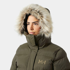 Women's Aria Long Parka - 431 UTILITY GREEN