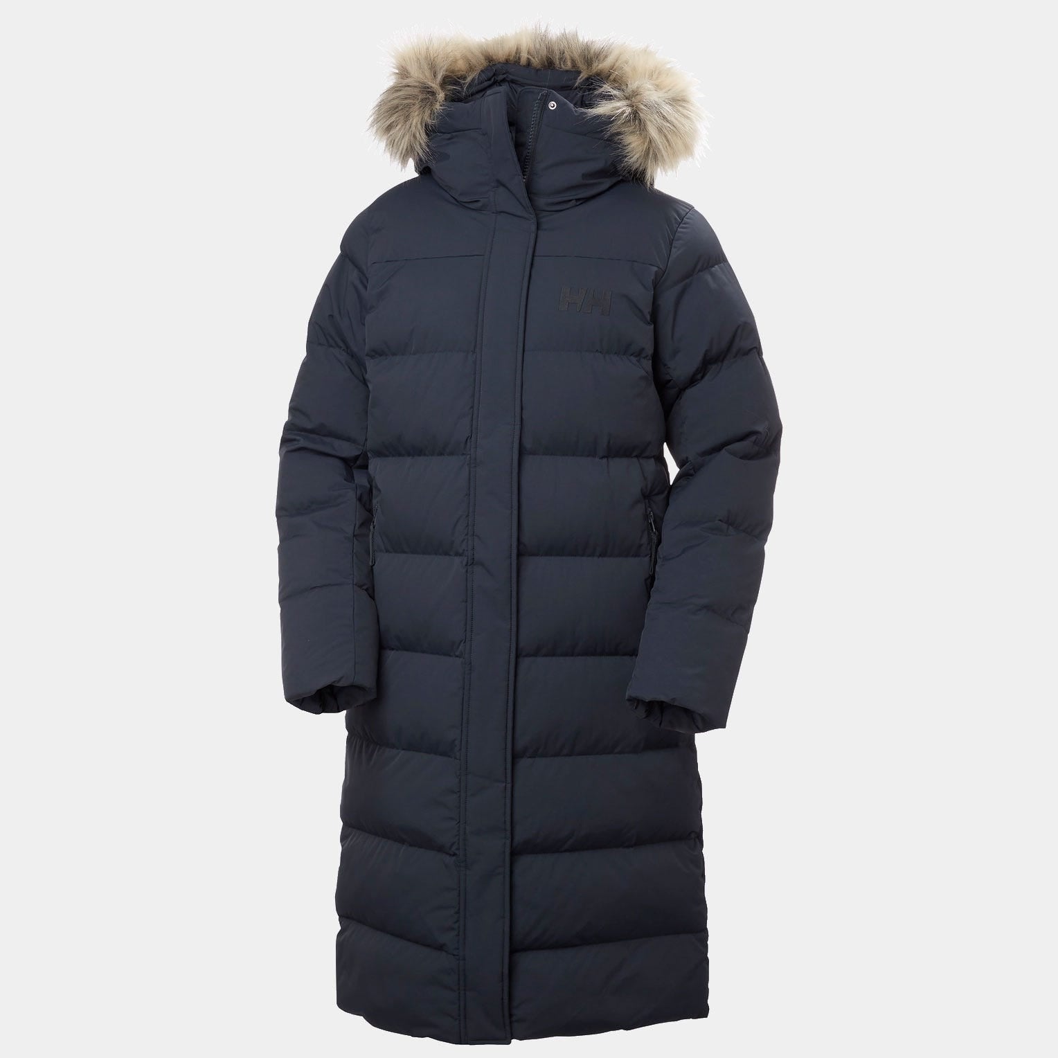 Women's Aria Long Parka - 597 NAVY