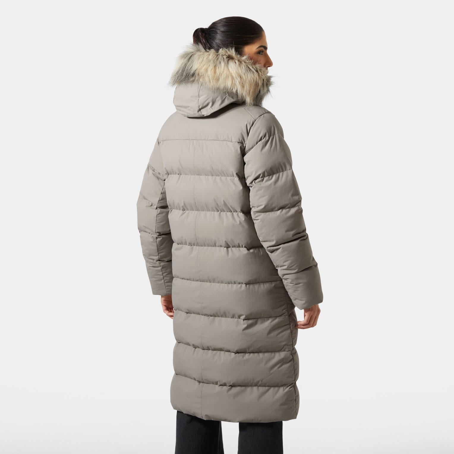 Women's Aria Long Parka - 885 TERRAZZO