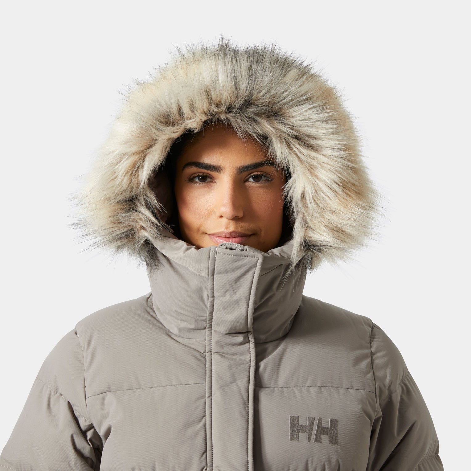 Women's Aria Long Parka - 885 TERRAZZO