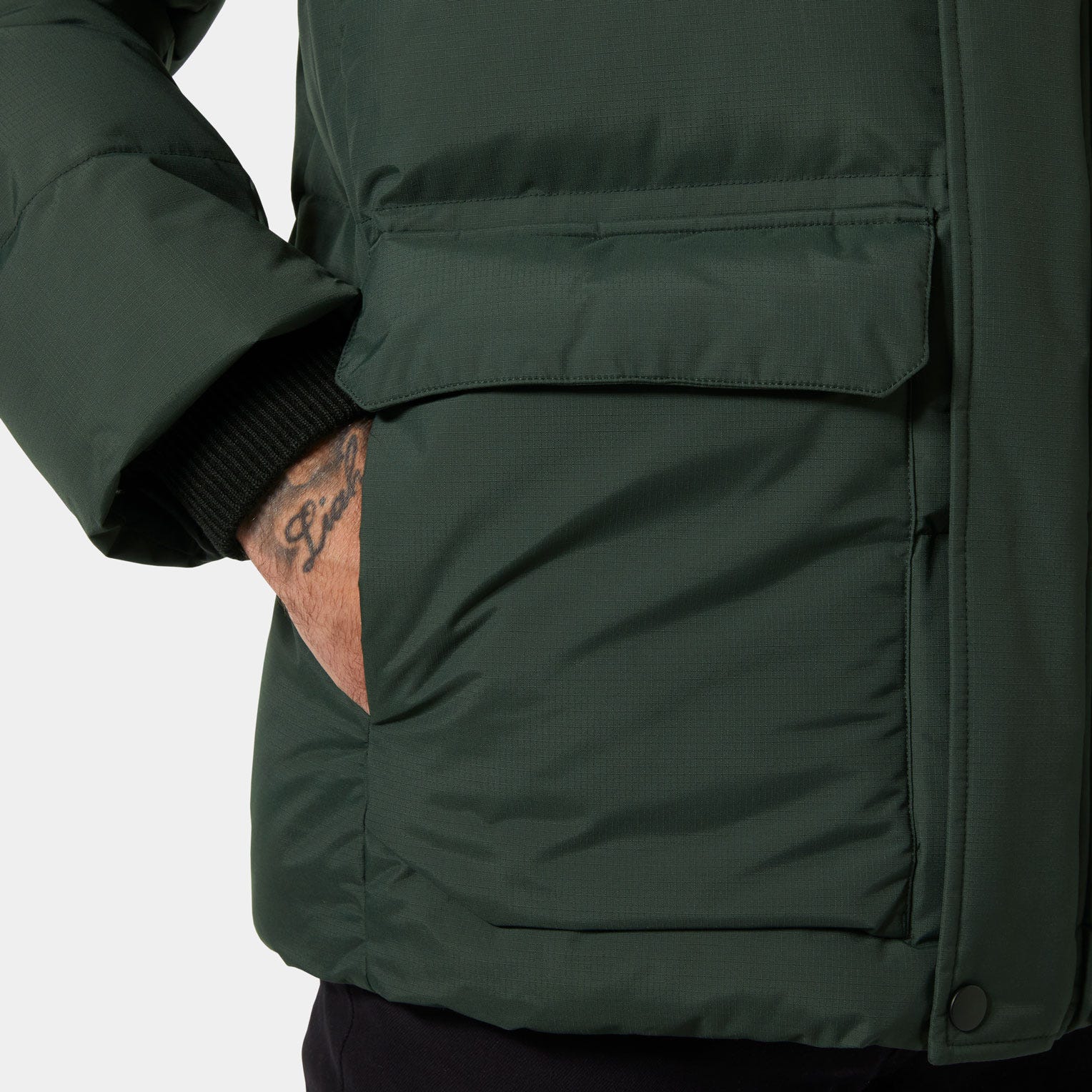 Men's Nordic Puffy Jacket - 418 DARK JUNGLE
