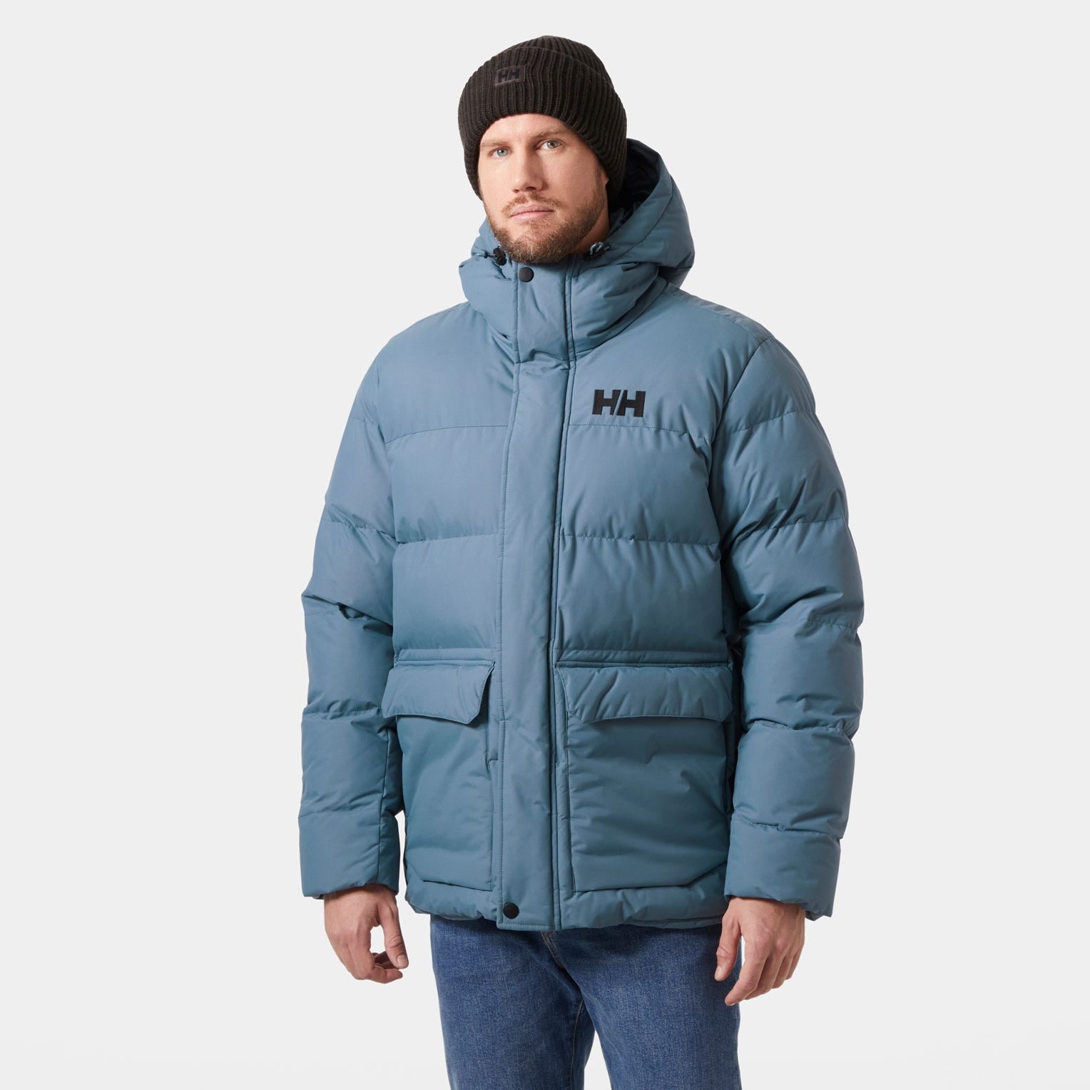 Men's Nordic Puffy Jacket - 601 WASHED NAVY