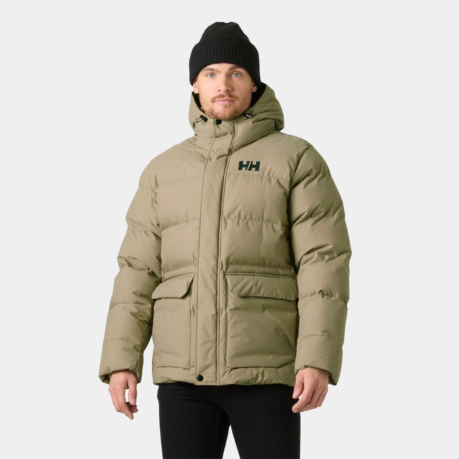 Men's Nordic Puffy Jacket - 757 PEBBLE