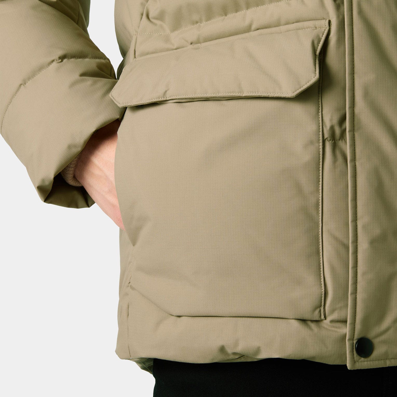 Men's Nordic Puffy Jacket - 757 PEBBLE