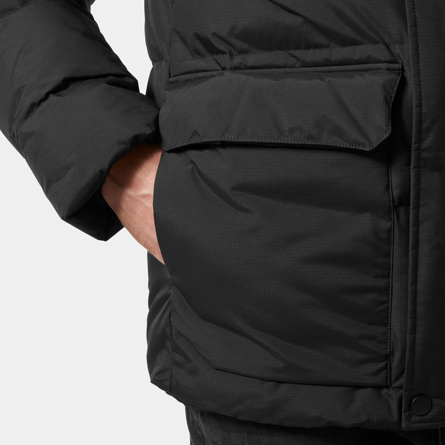 Men's Nordic Puffy Jacket - 990 BLACK