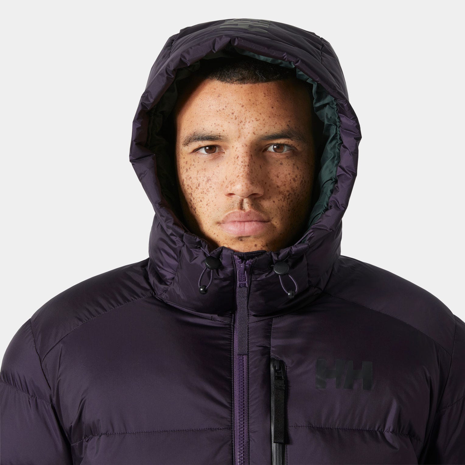 Men's ACTIVE Winter Parka - 660 BLACK GRAPE