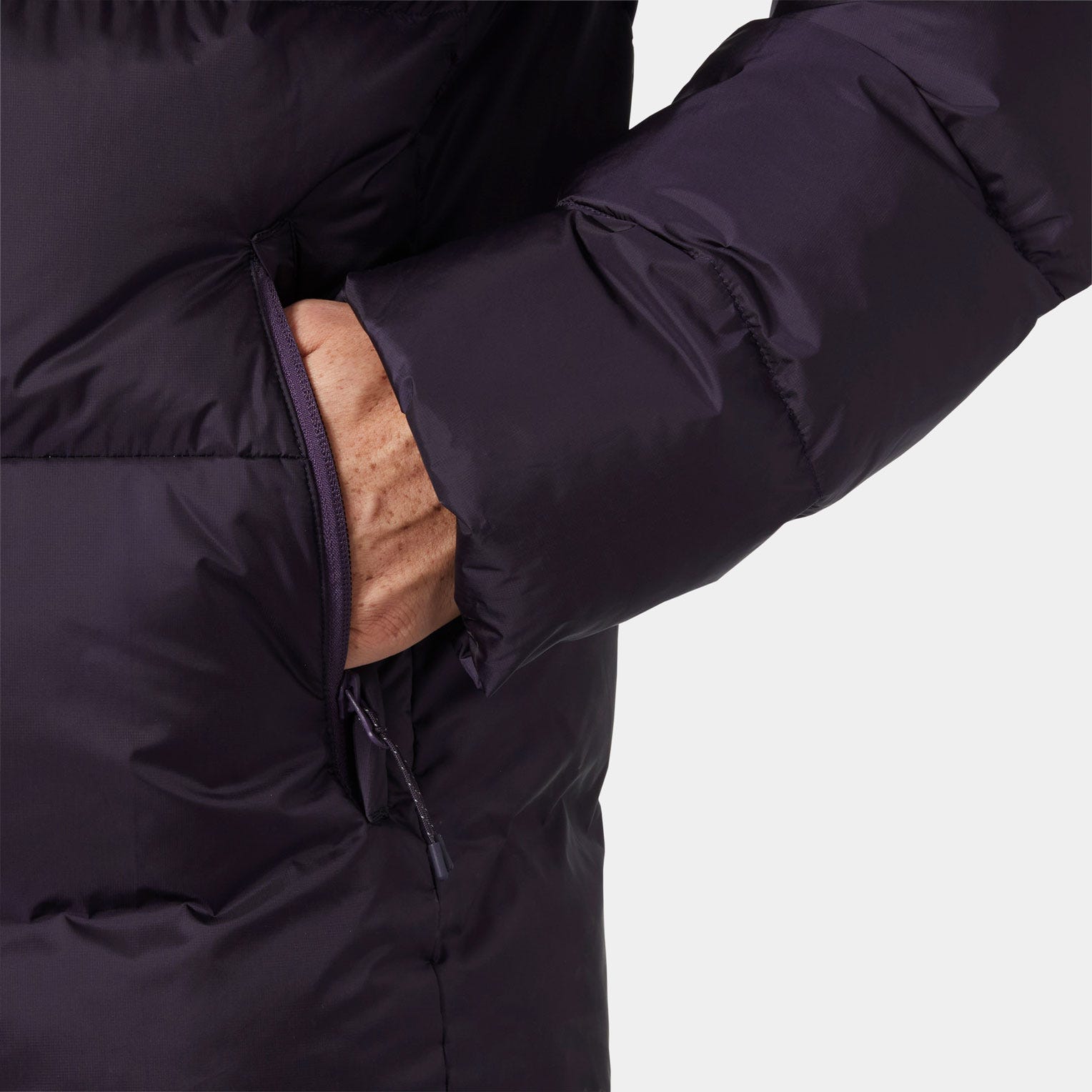 Men's ACTIVE Winter Parka - 660 BLACK GRAPE