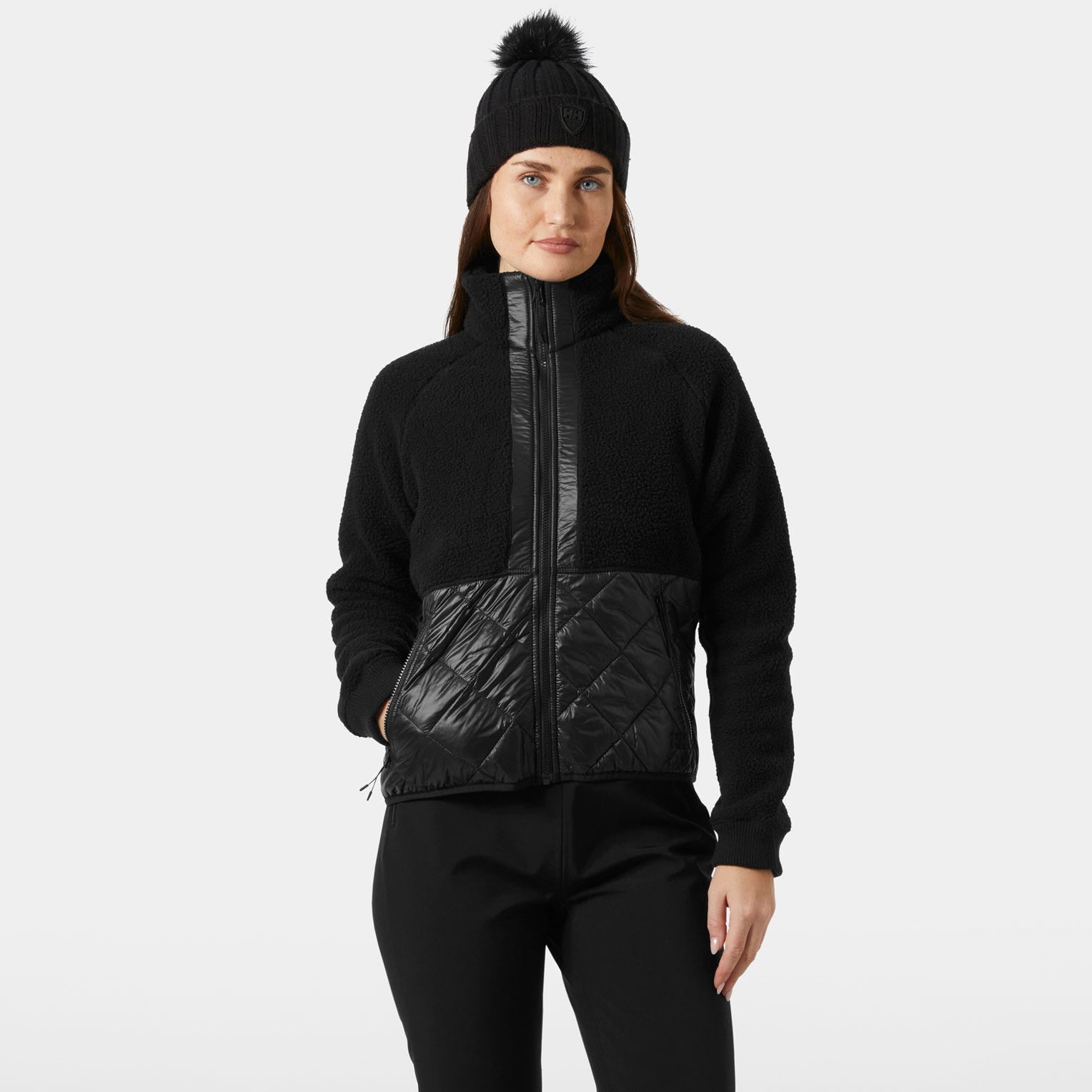 Women's Bliss Hybrid Jacket - 990 BLACK