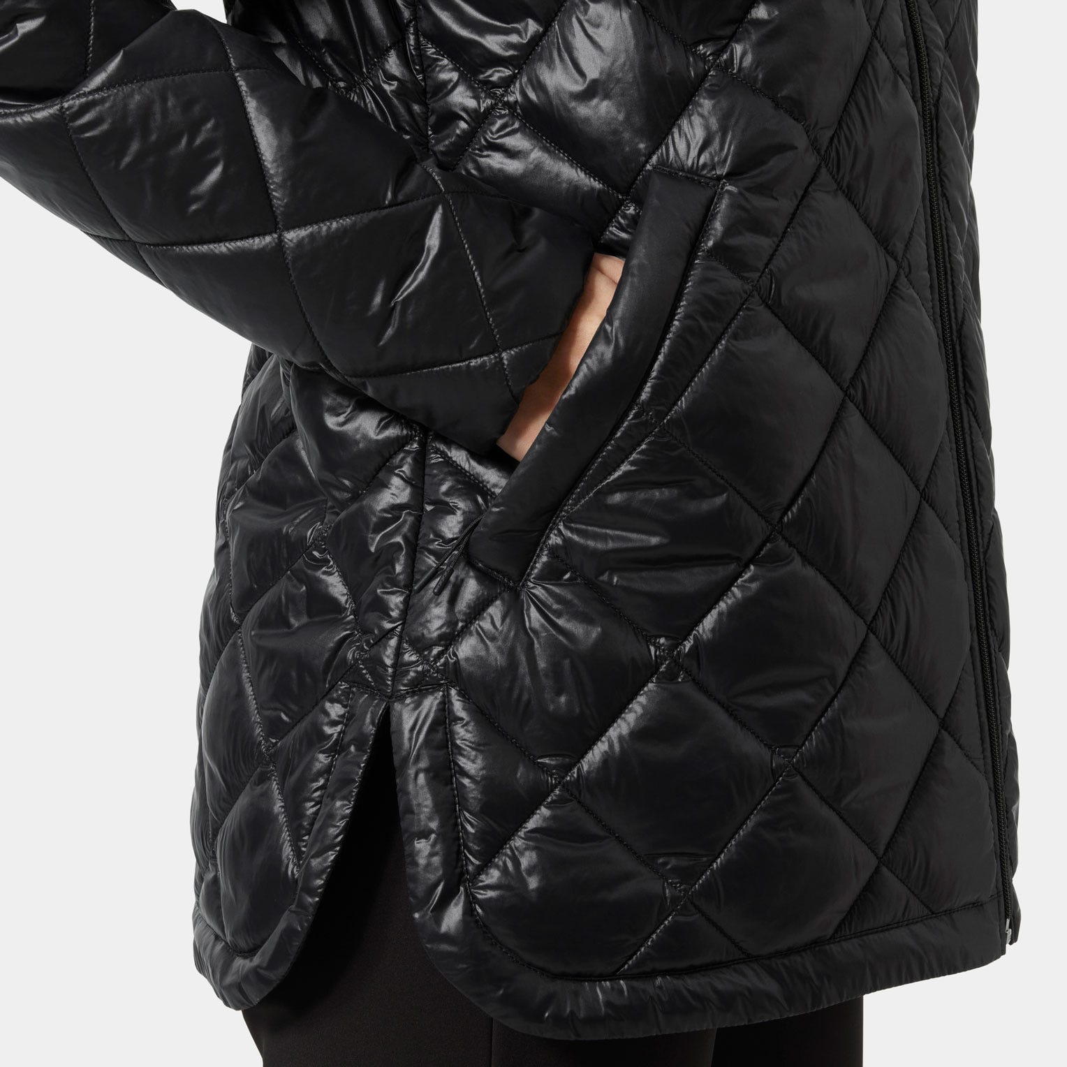 Women's Bliss Quilt Jacket - 990 BLACK