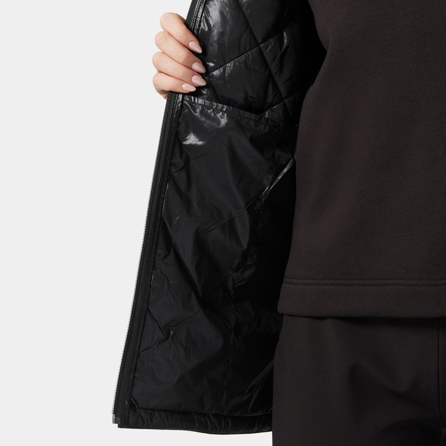 Women's Bliss Quilt Jacket - 990 BLACK