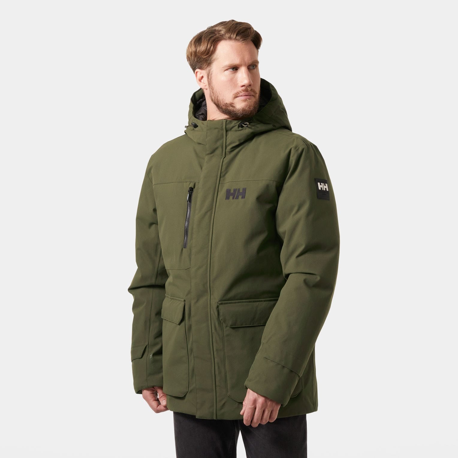 Men's Urb Lab Down Parka - 431 UTILITY GREEN