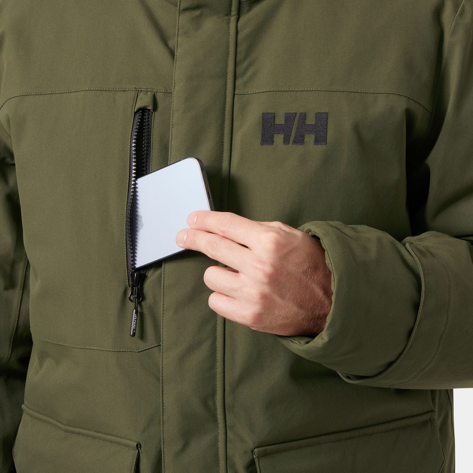 Men's Urb Lab Down Parka - 431 UTILITY GREEN