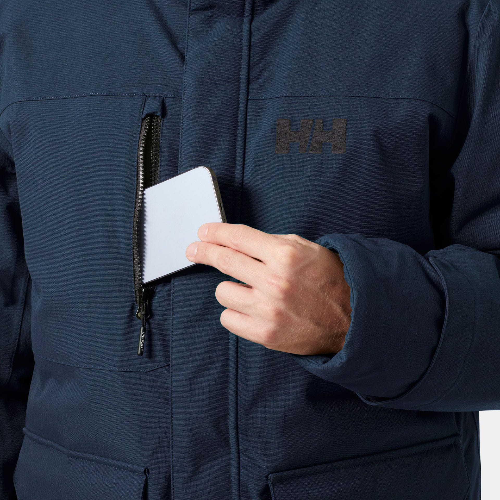Men's Urb Lab Down Parka - 597 NAVY