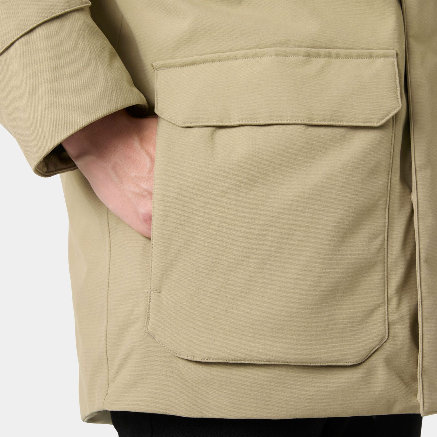 Men's Urb Lab Down Parka - 757 PEBBLE