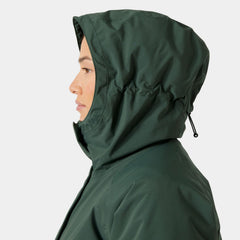 Women's Lily Insulated Raincoat - 390 JUNGLE GREEN