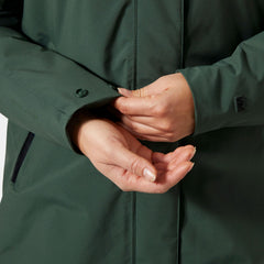 Women's Lily Insulated Raincoat - 390 JUNGLE GREEN