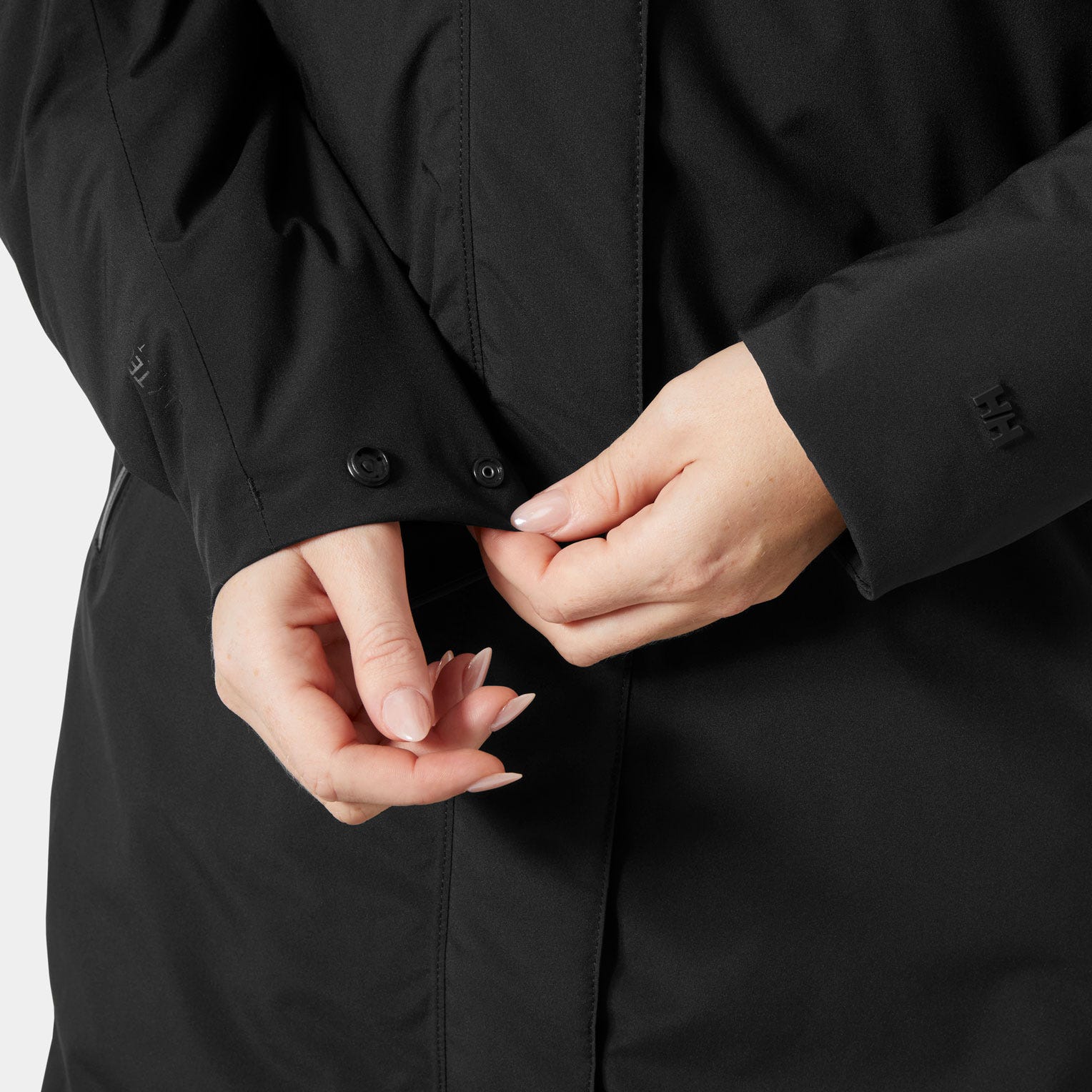 Women's Lily Insulated Raincoat - 990 BLACK