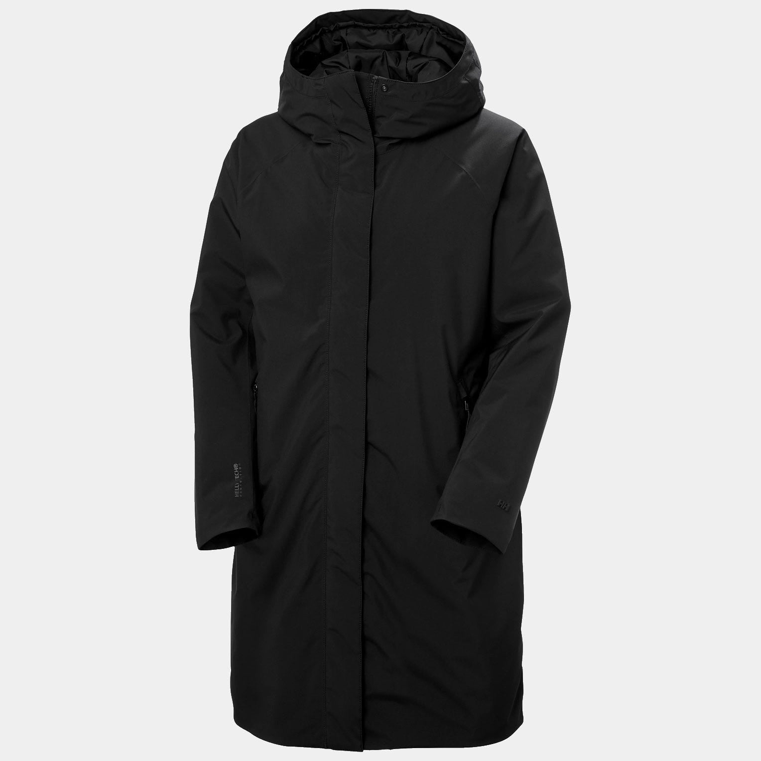 Women's Lily Insulated Raincoat - 990 BLACK
