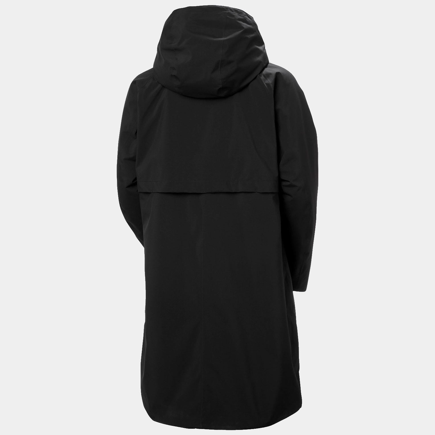 Women's Lily Insulated Raincoat - 990 BLACK